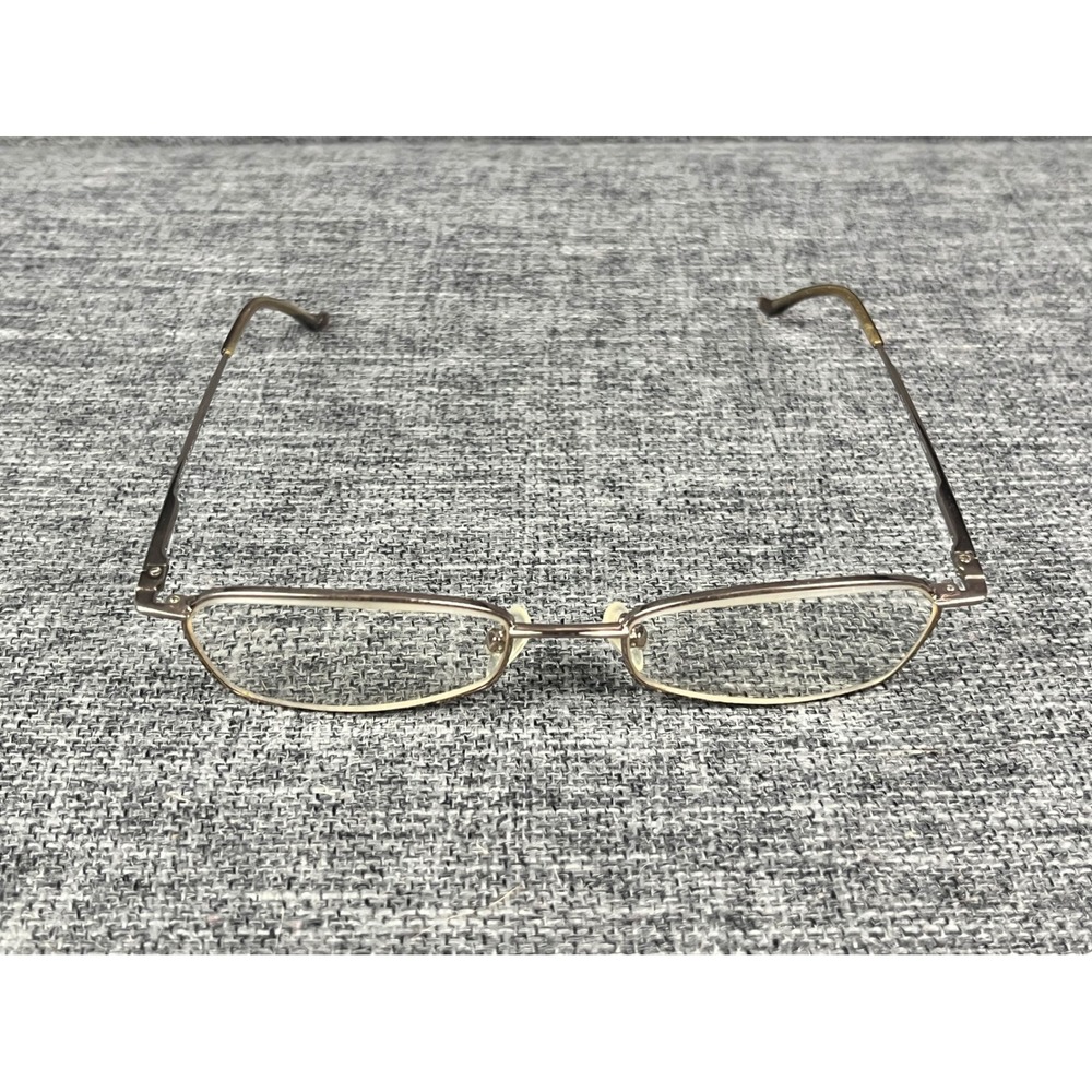 Success SS-278 Bronze Metal Rectangular Eyeglass Frames 51-18-135 Unisex